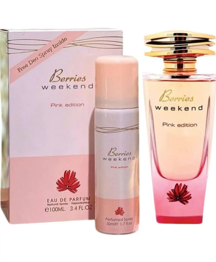 Fragrance World - Berries Weekend Pink Edition , Eau De Parfum 100ml