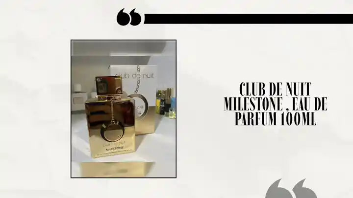 Club De Nuit Milestone , Eau De Parfum 100ml by@Outfy